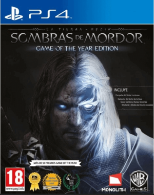 MIDDLE EARTH SHADOW OF MORDOR GAME OF THE YEAR EDITION PS4