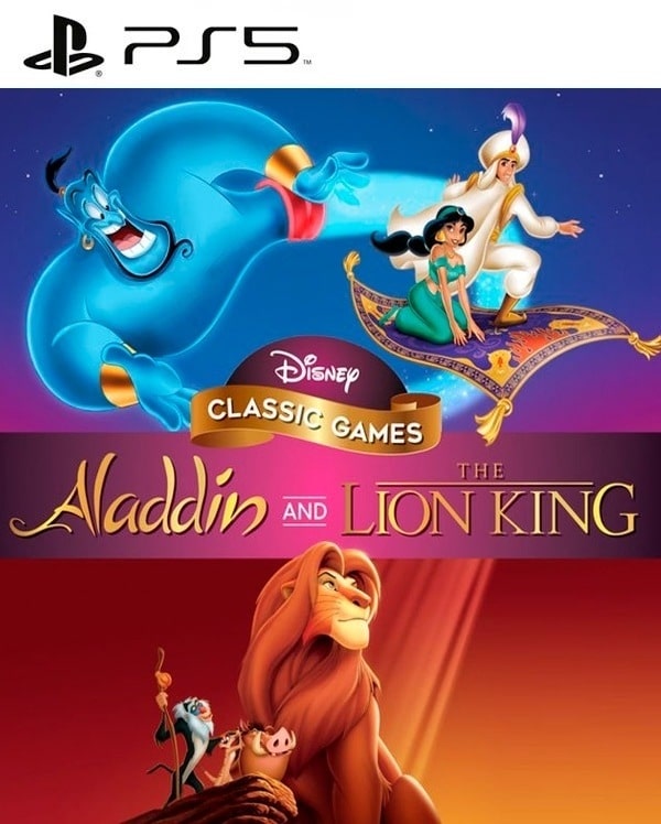 DISNEY CLASSIC GAMES ALADDIN AND THE LION KING PS5 DISNEY CLASSIC GAMES ALADDIN AND THE LION KING PS5