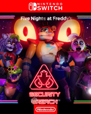 FIVE NIGHTS AT FREDDYS SECURITY BREACH NINTENDO SWITCH
