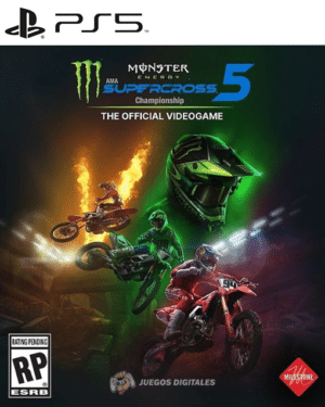 MONSTER ENERGY SUPERCROSS THE OFFICIAL VIDEOGAME 5 PS5