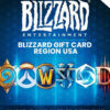 BATTLE NET GIFT CARD 5$ BLIZZARD USA 1 BLIZZAR 5