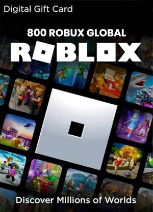 Roblox Gift Card - 800 Robux GLOBAL