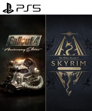 The Elder Scrolls V Skyrim Anniversary Edition + Fallout 4 Anniversary Edition Bundle PS5