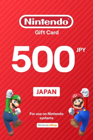 Nintendo eShop Card 500 JPY (Japon)