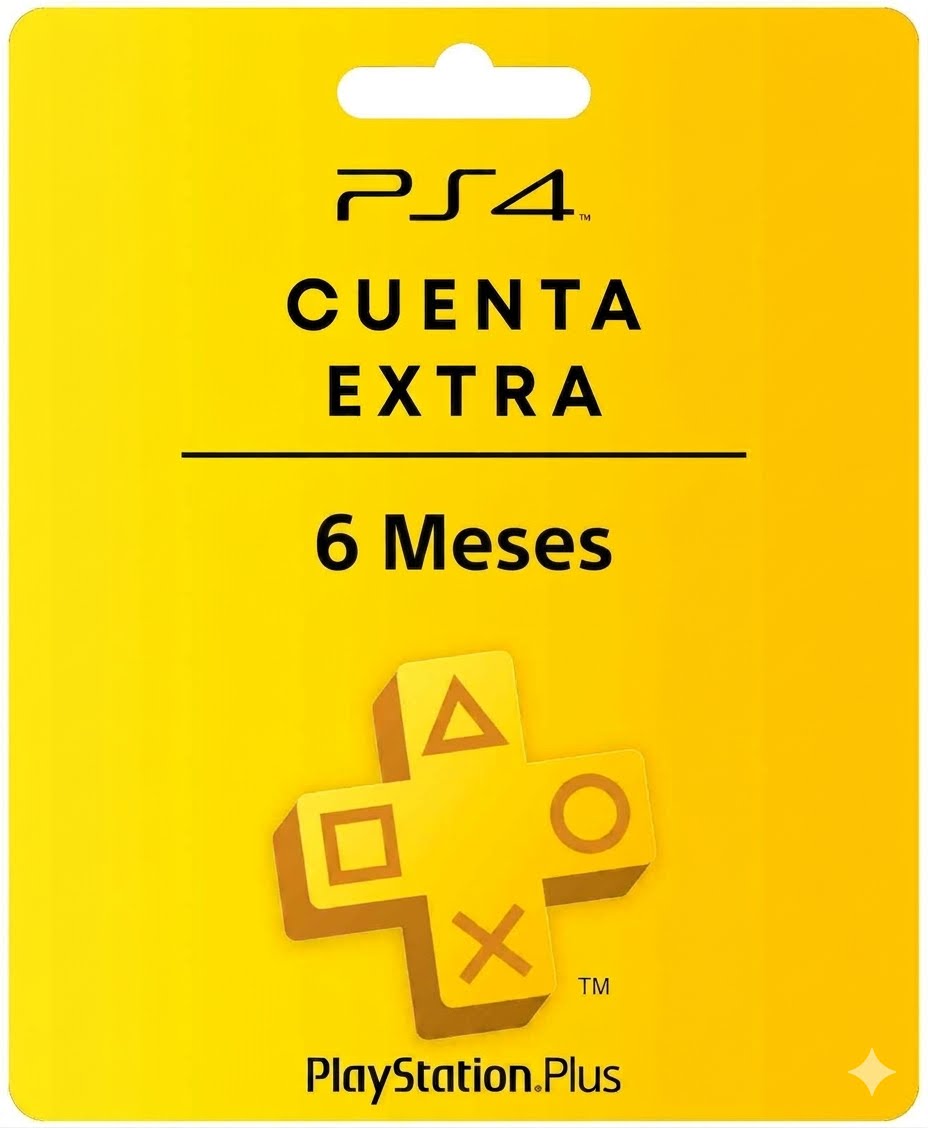 PSN-PLUS-EXTRA-6-MESES-CUENTA-PRINCIPAL-PS4.jpg PSN PLUS EXTRA 6 MESES CUENTA PRINCIPAL PS4